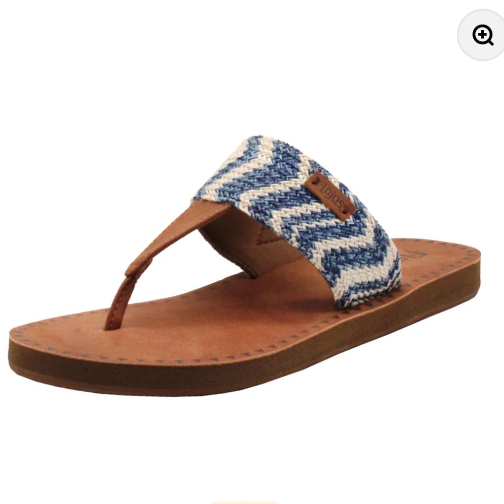 Like New Flojos Grace - Women's Hooded Sandal, Blue, Size 7